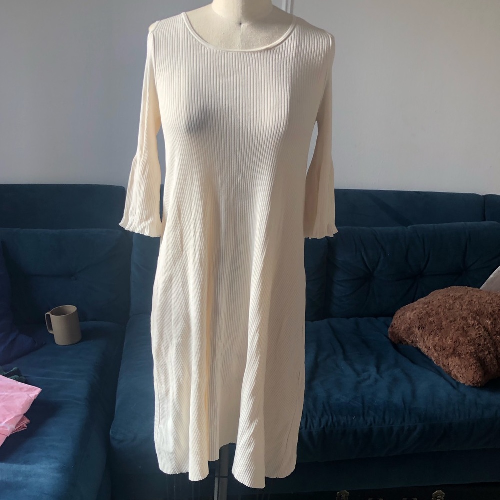 Elizabeth and James cold shoulder ribbed dress S
